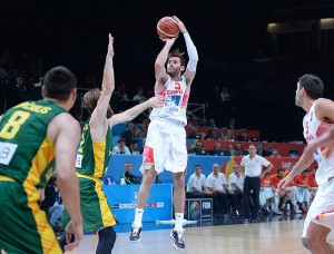 Rudy lanza a canasta. España campeona Eurobasket 2015